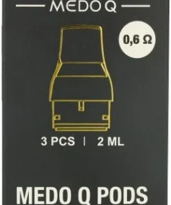 Golisi Medo Q Pods 0,6 Ohm 3 Stk.