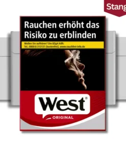 West Red Zigaretten Stange (10×20 Stück)