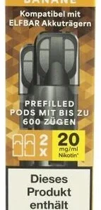 Volar Nikotinsalz Pods Banane 2x2ml 20mg