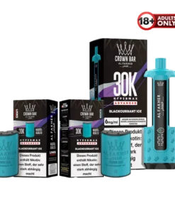 Al Fakher 30k Hypermax Blackcurrant Ice