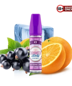 Dinner Lady Black Orange Crush Longfill 20ml