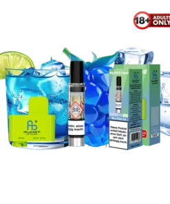 Fumot Big Puff Pod Blue Razz Ice