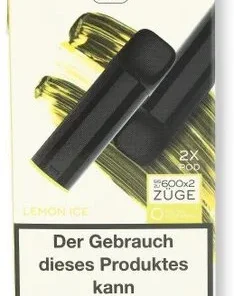 IZY Vape Click 2.0 Lemon Ice Prefilled Pods 0mg 2x2ml
