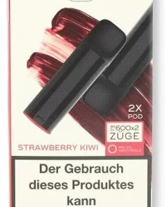 IZY Vape Click 2.0 Strawberry Kiwi Prefilled Pods 0mg 2x2ml
