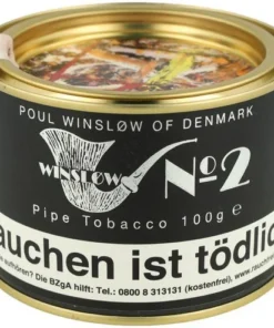 Poul Winslow Pfeifentabak No.2 100g Dose