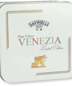 Savinelli Charcoal 6mm Venezia Pfeifenfilter 100 Stk.