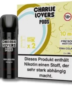 Charlie Lovers Prefilled Pod 2x2ml Pina Colada 10mg