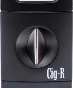 Cig-R Cigar Cutter V-Cut Black