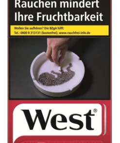 West Red AP Zigaretten