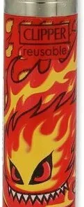 Clipper Feuerzeug Burningman 3v4