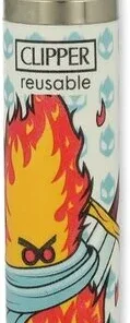 Clipper Feuerzeug Burningman 4v4