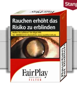 Fair Play Red Filter Zigaretten Stange (8×23 Stück)