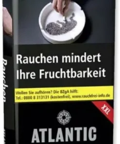 Atlantic Tabak Black 50g Päckchen Feinschnitt