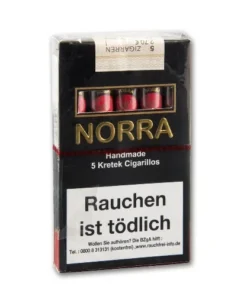 Norra Kretek Cigarillos Black