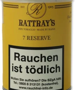 Rattrays Pfeifentabak No 7 Reserve 100g Dose