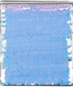 Angelo Zigaretten Etui Pailletten 20er blau