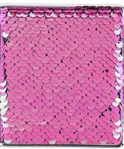 Angelo Zigaretten Etui Pailletten 20er rosa