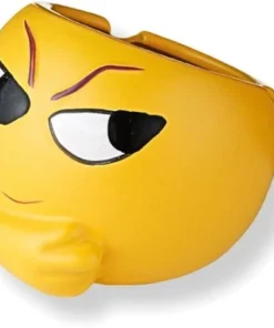 Emoji Aschenbecher Cool Gelb