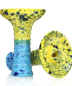 Fox Hookah Phunnel Yellow Light Blue