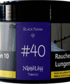 WP-Tabak Nameless „Black Nana“ 200g-Packung