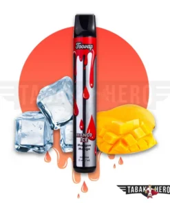 Toovap Mango Einweg E-Zigarette Vape 0mg (1 Stück)