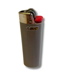 BIC Feuerzeug Maxi J26 Reibrad Grau