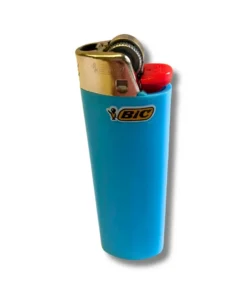 BIC Feuerzeug Maxi J26 Reibrad Hellblau
