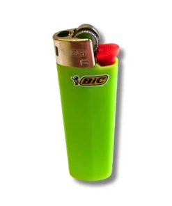 BIC Feuerzeug Slim J23 Reibrad Grün