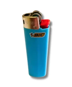 BIC Feuerzeug Slim J23 Reibrad Hellblau