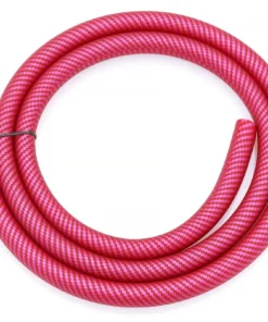 Silikonschlauch Matt Carbon Red