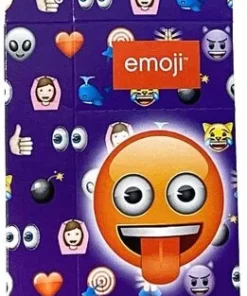 Zigaretten-Faltschachtel emoji Zunge Motiv 20er