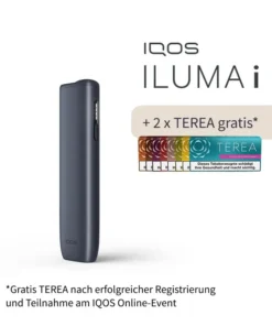 IQOS ILUMA i ONE Midnight Black + Gratis TEREA Sticks bei Registrierung