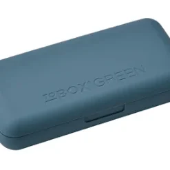 TOBOX Green Tabakbox mit Feuerzeughalter Blau