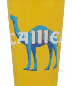 Camel Alu Becher 111 Jahre Gelb