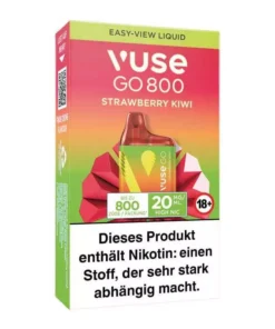 Vuse GO 800 Strawberry Kiwi Vape Einweg E-Zigarette 20mg AP
