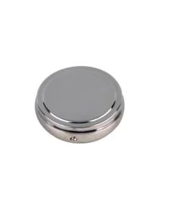 Taschenascher chrom poliert mit Ablage 5cm