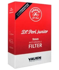 Dr. Perl Jumax Kohlefilter Pfeifenfilter 9mm (180 Stück)