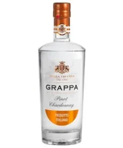 Grappa Pinot Chardonnay Dalla Vecchia 40% 0,5L