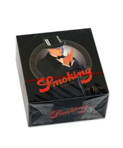 DISPLAY 50 Heftchen à 33 Blättchen Zigarettenpapier Smoking de Luxe King Size