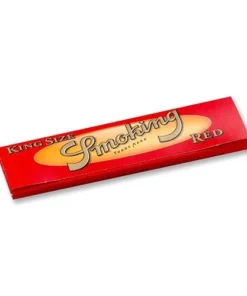 DISPLAY 50 Heftchen à 33 Blättchen Zigarettenpapier Smoking Red King Size