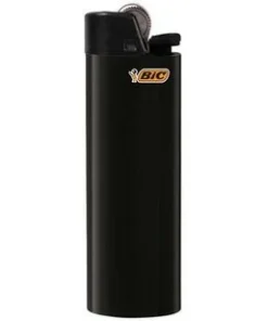 BIC Feuerzeug Maxi Reibrad All Black