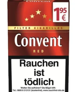 Convent Red Filter Cigarillos