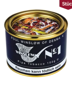 Poul Winslow No. 1 Tabak Pfeifentabak Dose (100g)