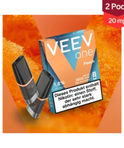 Veev One Pods Vape Peach 20mg (1×2 Stück)