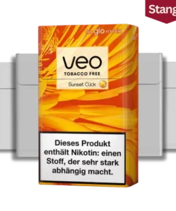 Glo Veo Tabaksticks Sunset Click Stange (10×20 Stück)