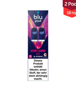 Blu Bar Berry Lemon Ice Vape Pods 18mg (1×2 Stück)