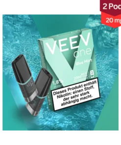 Veev One Pods Vape Blue Mint 20mg (1×2 Stück)