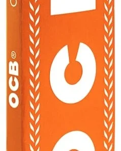 OCB Orange Zigarettenpapier – 1 Heft mit 50 Blättchen