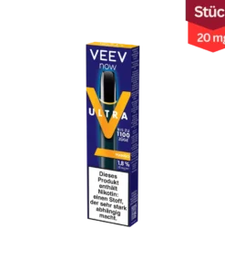Veev Now Ultra Mango 20mg 1100 Züge Vape Einweg E-Zigarette