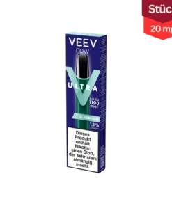 Veev Now Ultra Classic Mint 20mg 1100 Züge Vape Einweg E-Zigarette
